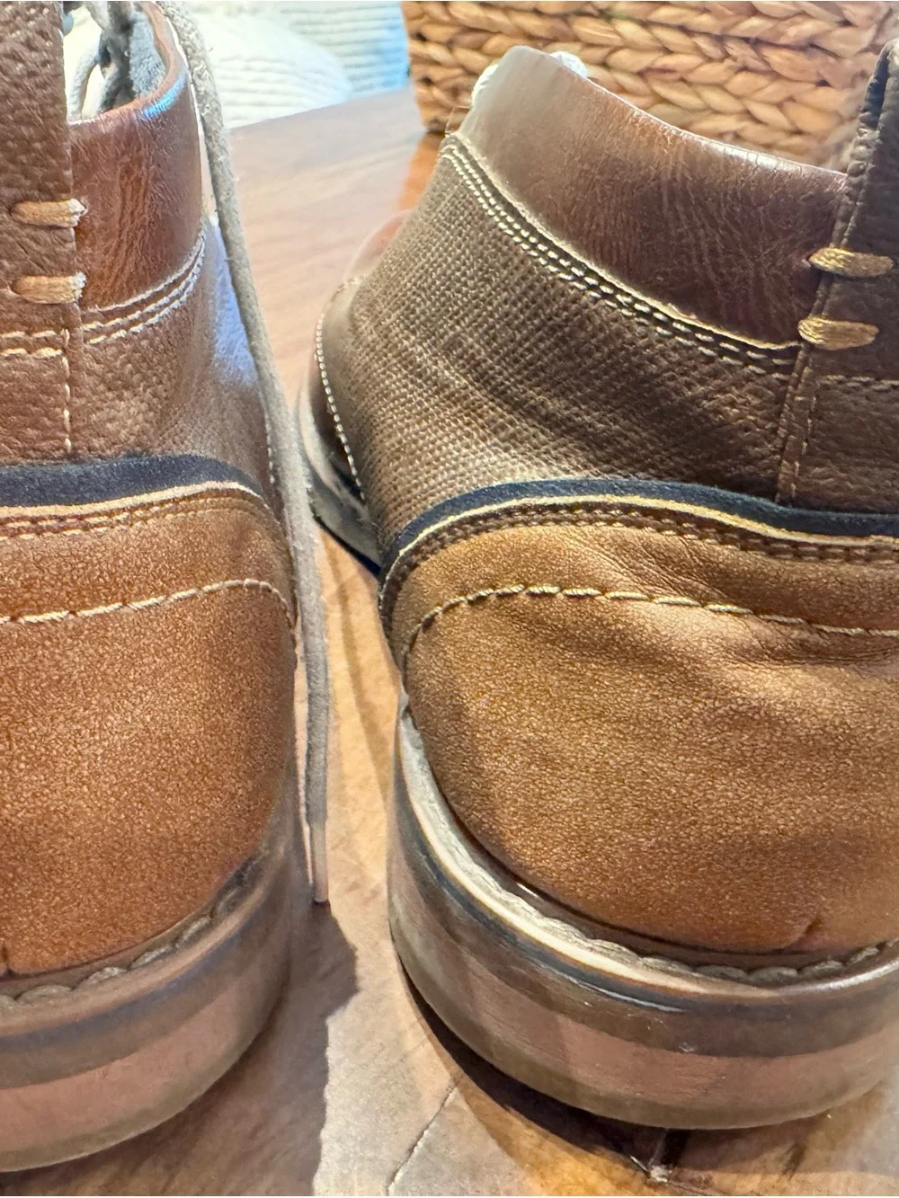 Freeman brown leather